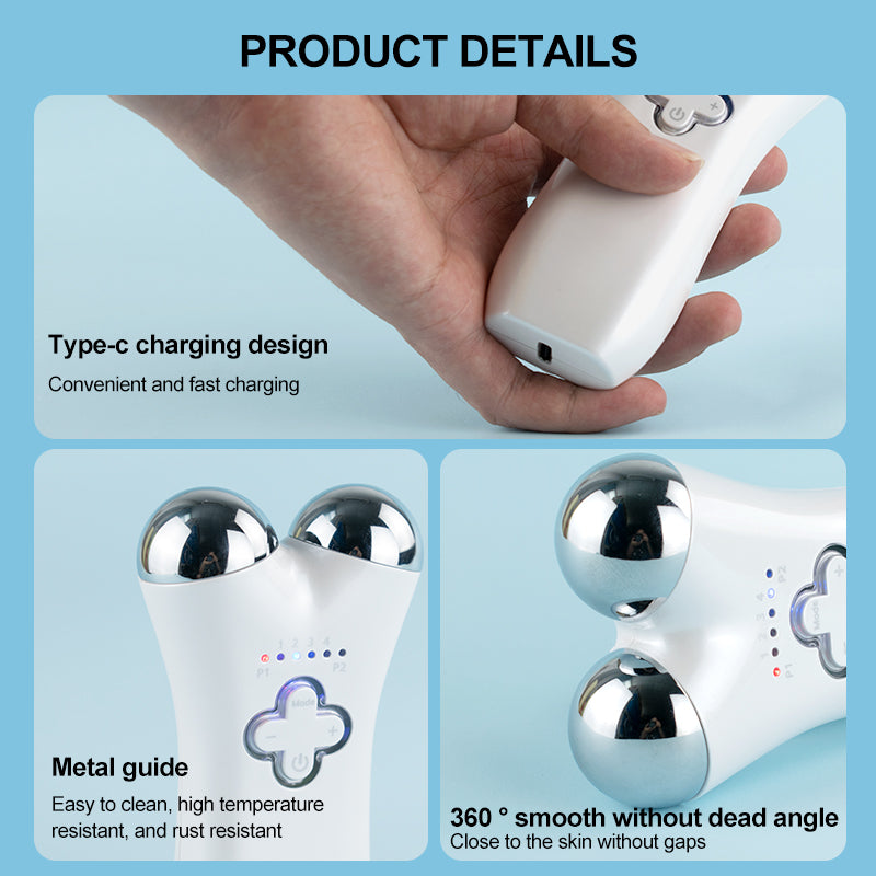Beauty Equipment EMS Skin Tightening V Face Lift Anti-Puffiness Ultrasonic Body Slimming Massager Multi-Functional